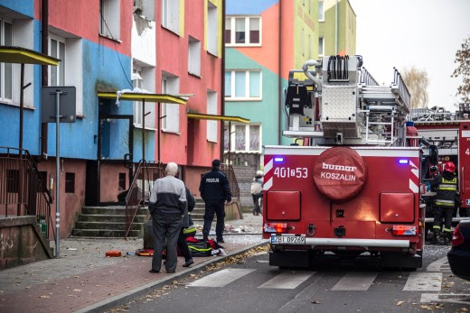 Wybuch gazu w Białogardzie 