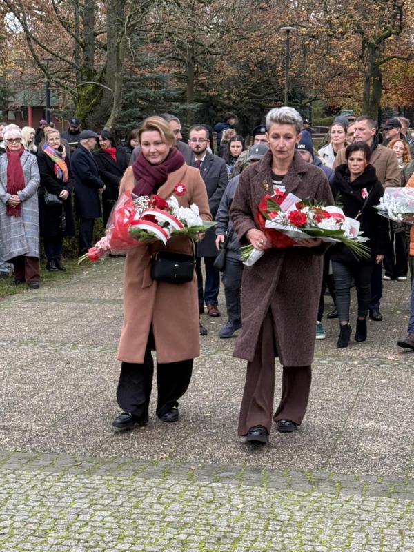 Wspólne świętowanie 107. rocznicy odzyskania niepodległości w Białogardzie