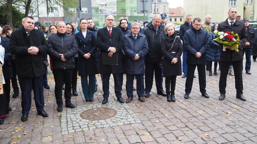 Odsłonięcie tablicy pamiątkowej poświęconej śp. Stefanowi Strzałkowskiemu