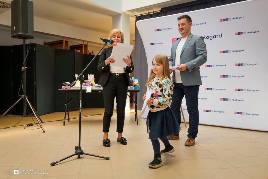 Uroczyste rozdanie nagród w konkursie na Ozdobę Wielkanocną.