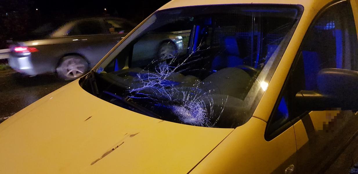 Potrącenie na przejściu dla pieszych w Białogardzie. 