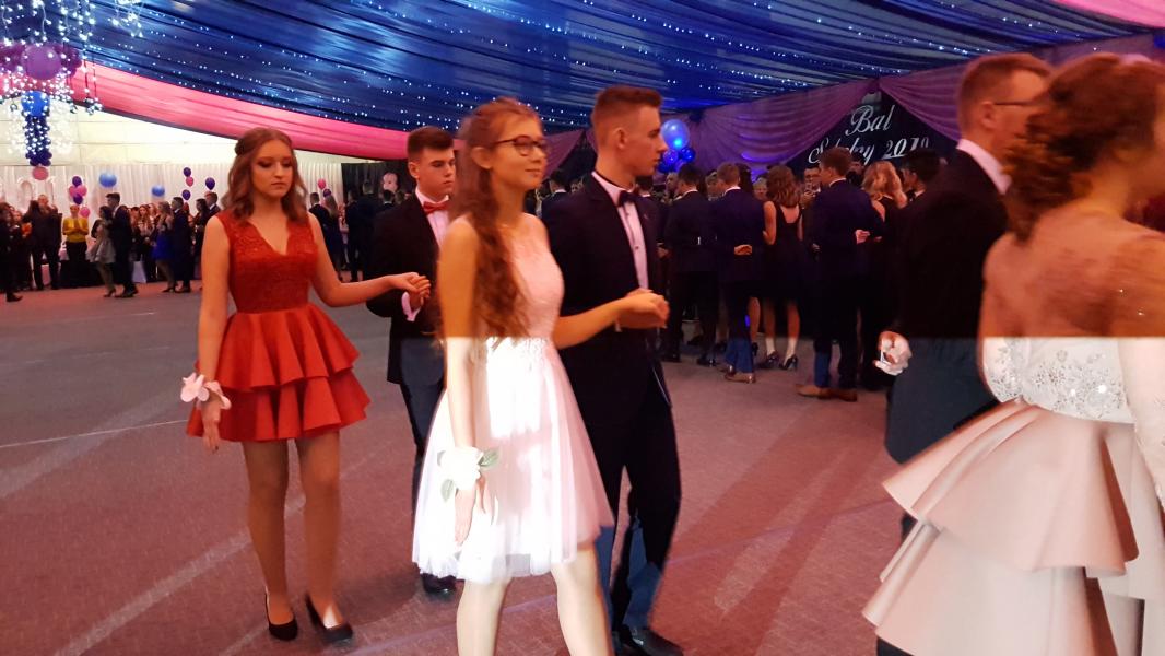 Bal Szkolny 2019 - szkolna zabawa i Polonez w wykonaniu klas gimnazjalnych.  Duża porcja zdjęć z tego wydarzenia! 