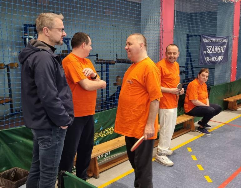 Turniej Tenisa Stołowego o Puchar Starosty Białogardzkiego