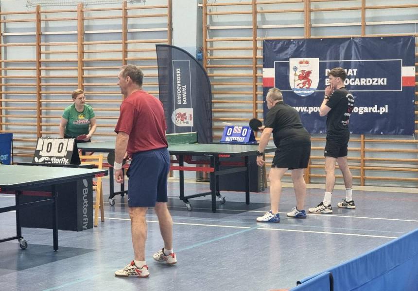 Turniej Tenisa Stołowego o Puchar Starosty Białogardzkiego
