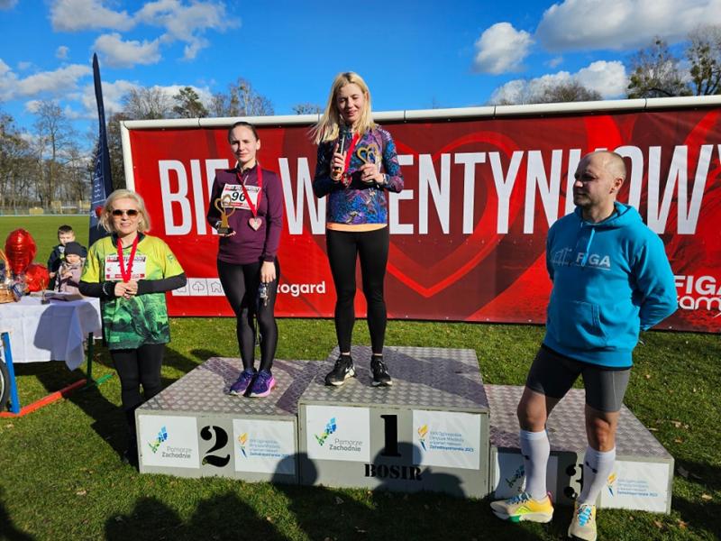 Bieg Walentynkowy zorganizowany przez Stowarzyszenie Figa