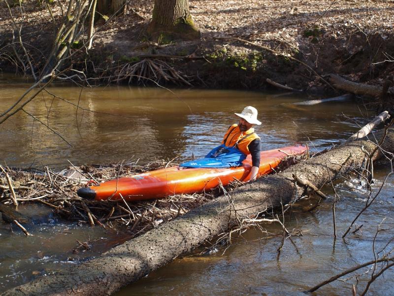 Aleksander Doba i Aleksander Lwow w kajaku pod Białogardem!