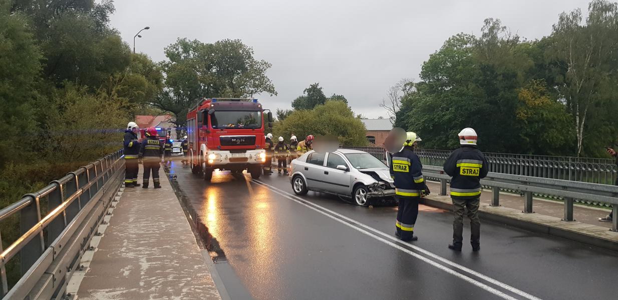 Wypadek w Karlinie - jedna osoba ranna! 