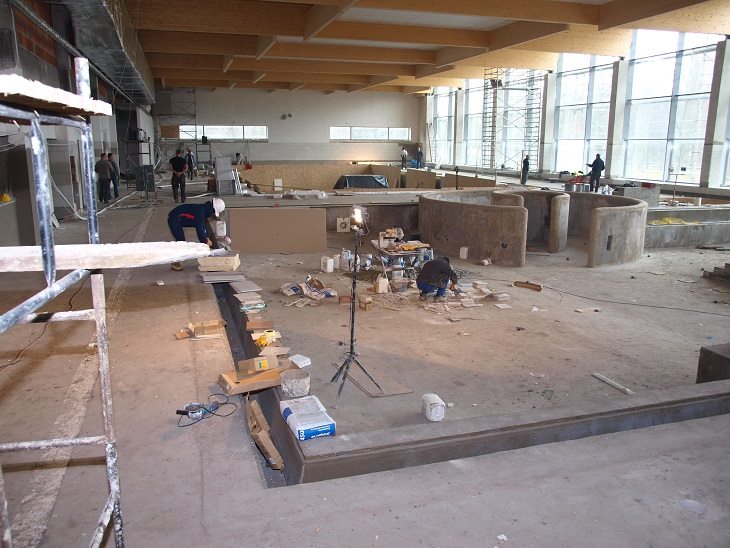 Budowa basenu - GALERIA