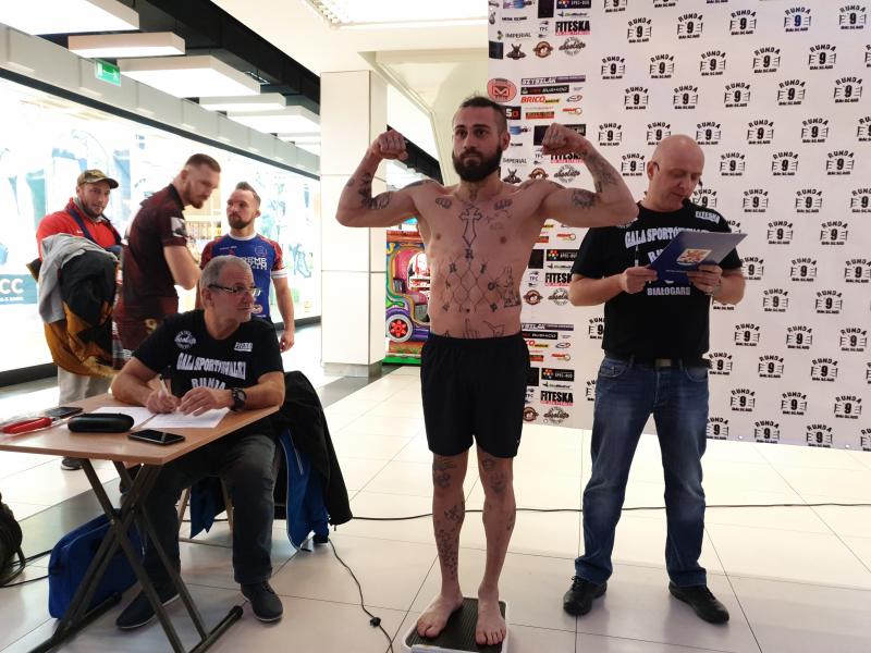 Gala sportów walki Runda 9 - oficjalne ważenie zawodników. Fotorelacja! 