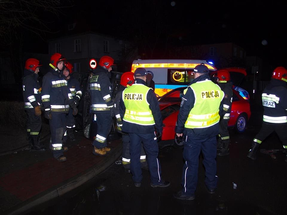 Kolizja w Białogardzie 