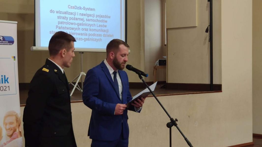 Tablety dla wszystkich jednostek OSP powiatu białogardzkiego - rusza system Czadzik.pl 