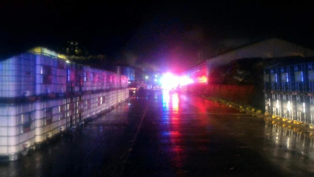 Wyciek kwasu w Homanit Karlino! Nie ma zagrożenia dla mieszkańców.