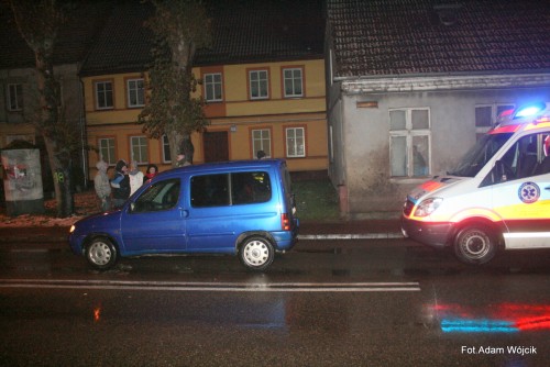 Potrącenie w Karlinie 