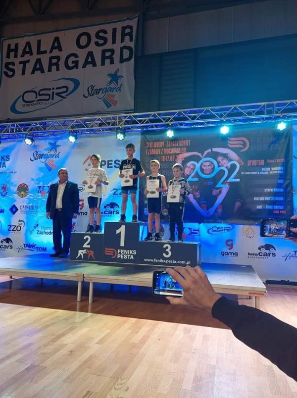 Międzynarodowe Mistrzostwa Polski Szkół Podstawowych w Stargardzie.