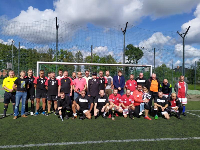 Turniej służb mundurowych o puchar komendanta PSP.