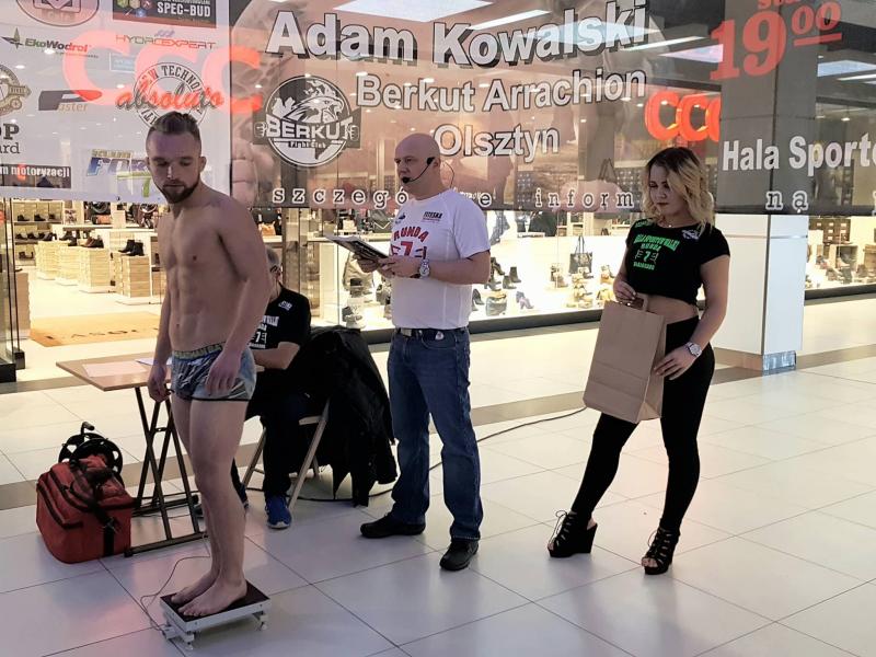 Gala Sportów Walki RUNDA 7 - Ważenie zawodników!