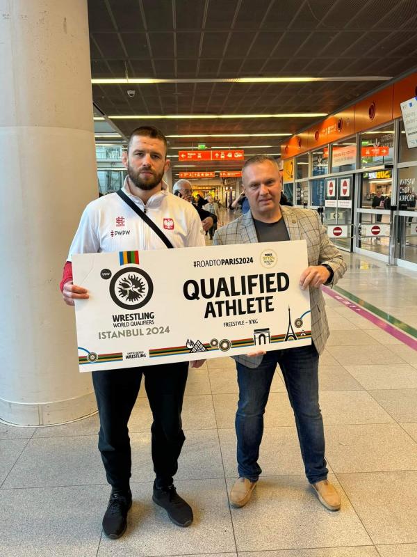 Zbigniew Baranowski zdobywa kwalifikację olimpijską na IO Paryż 2024