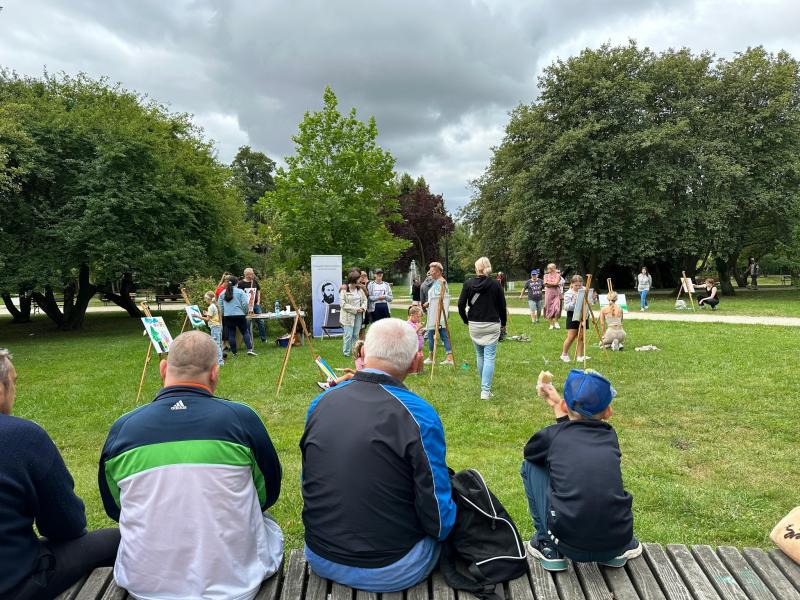 Plener Malarski w Białogardzie – miasto pełne kolorów i twórczej energii