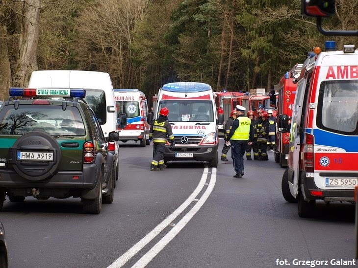 Groźny wypadek pod Białogardem. 