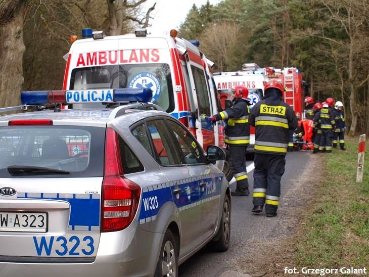 Groźny wypadek pod Białogardem. 
