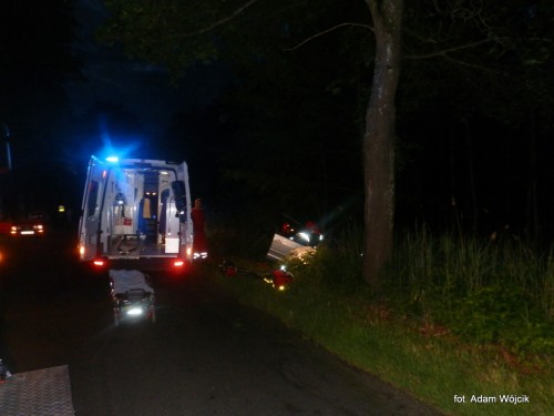 Śmiertelny wypadek na drodze do Stanomina.
