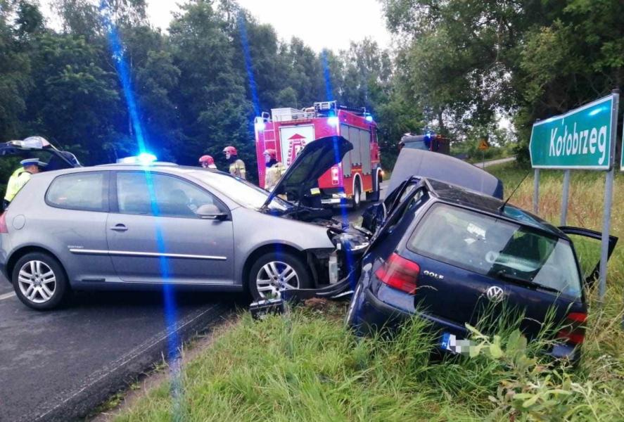Niebezpieczna kolizja na terenie Białogardu
