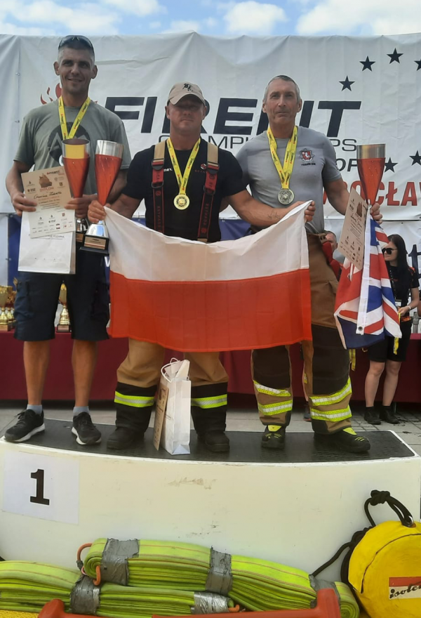 Strażak Sylwester Kemprowski mistrzem Polski!