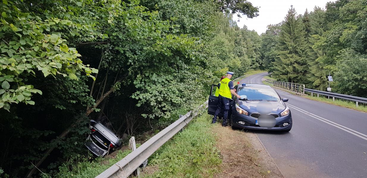 Poważny wypadek na drodze Białogard - Połczyn Zdrój 
