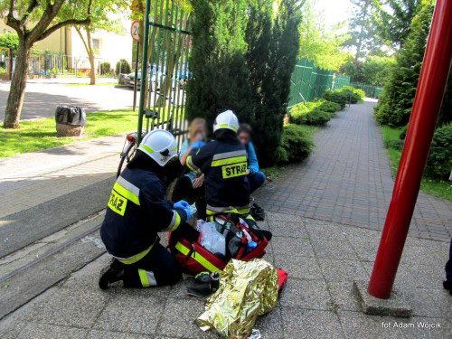 Gaz pieprzowy w karlińskim gimnazjum