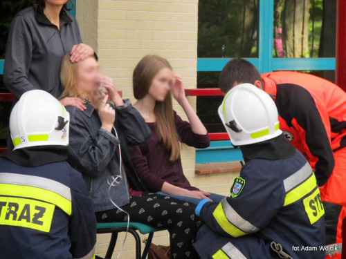 Gaz pieprzowy w karlińskim gimnazjum