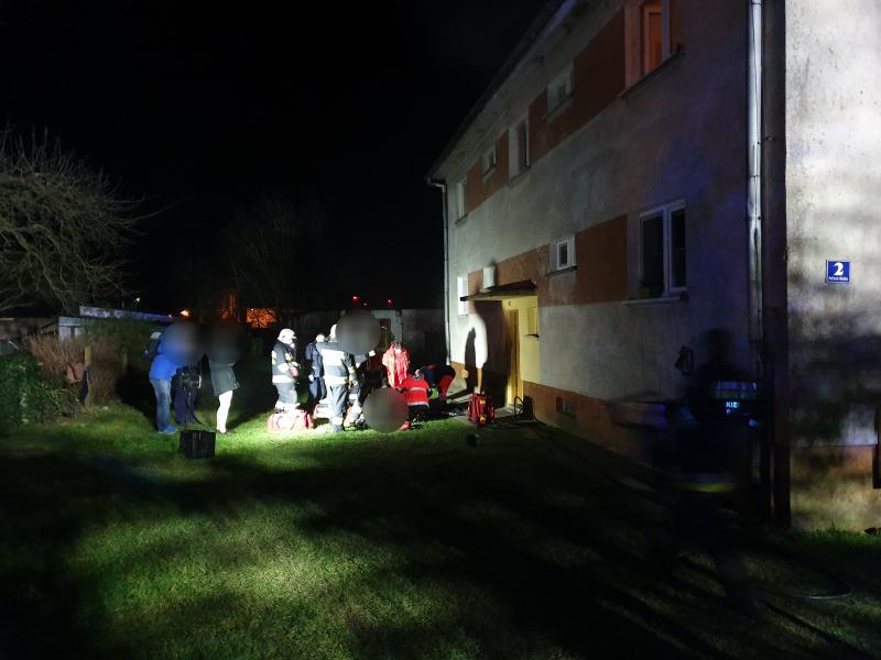 Tragiczny finał pożaru w Pobłociu Wielkim - śmierć poniosły dwie osoby! 