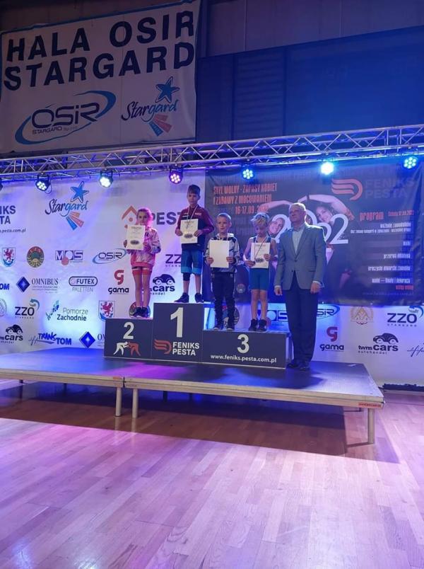 Międzynarodowe Mistrzostwa Polski Szkół Podstawowych w Stargardzie.