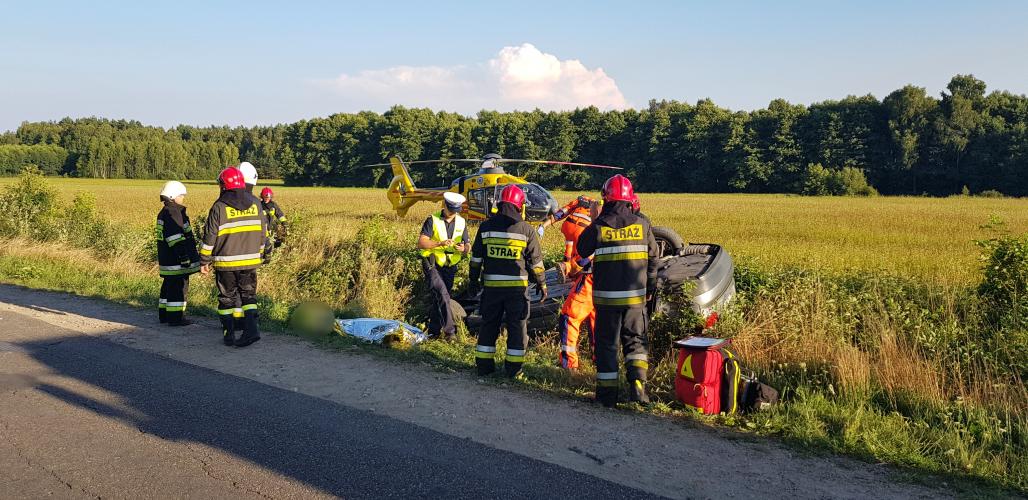 Tragedia pod Dobrowem - zginął mężczyzna!  