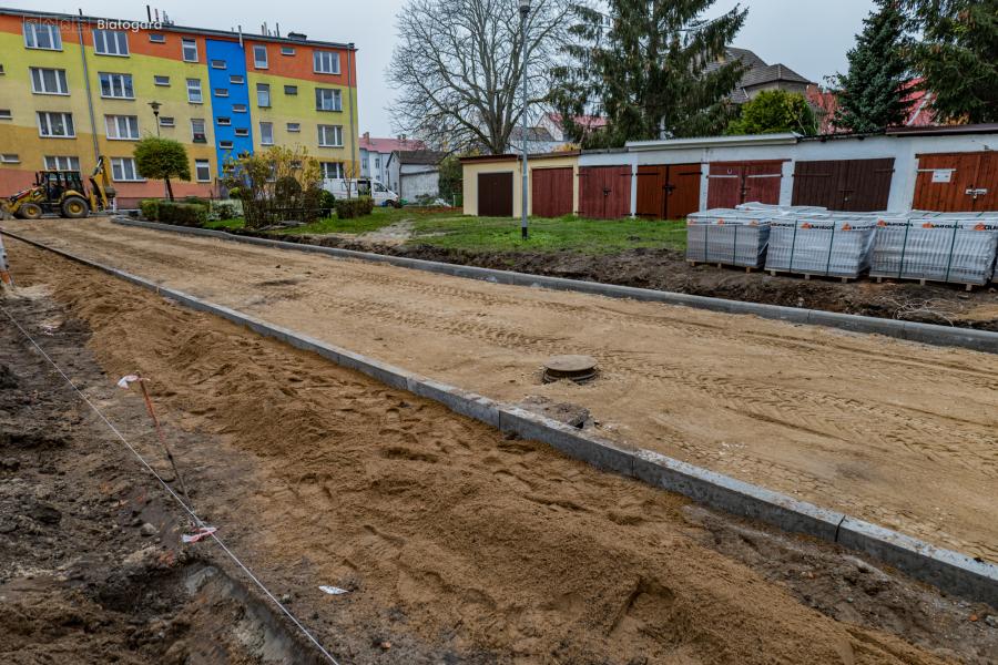  Trwają prace nad przebudową ul. Grunwaldzkiej