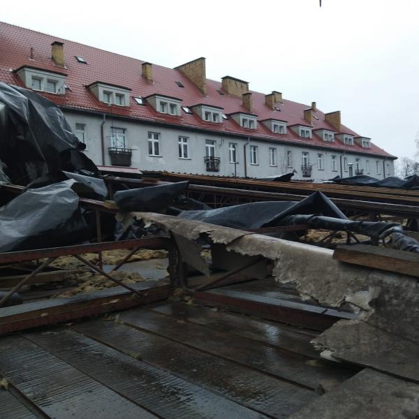 Strażacy mieli ręce pełne roboty