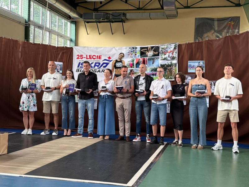 Klub Lekkoatletyczny Iskra Białogard świętuje 25-lecie działalności.