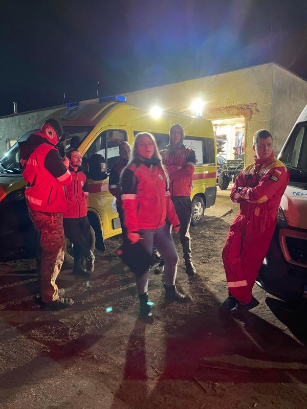 Ratownicy z powiatu Białogardzkiego wyruszyli na granicę Polsko – Ukraińską 