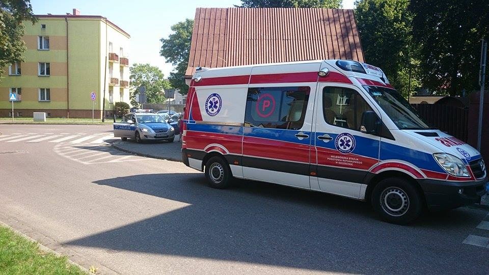 Samochód potrącił rowerzystę 