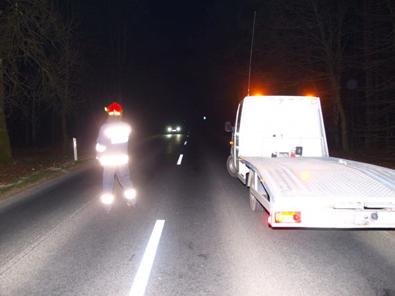 Wypadek pod Białogardem  - Opel wypadł z drogi! 