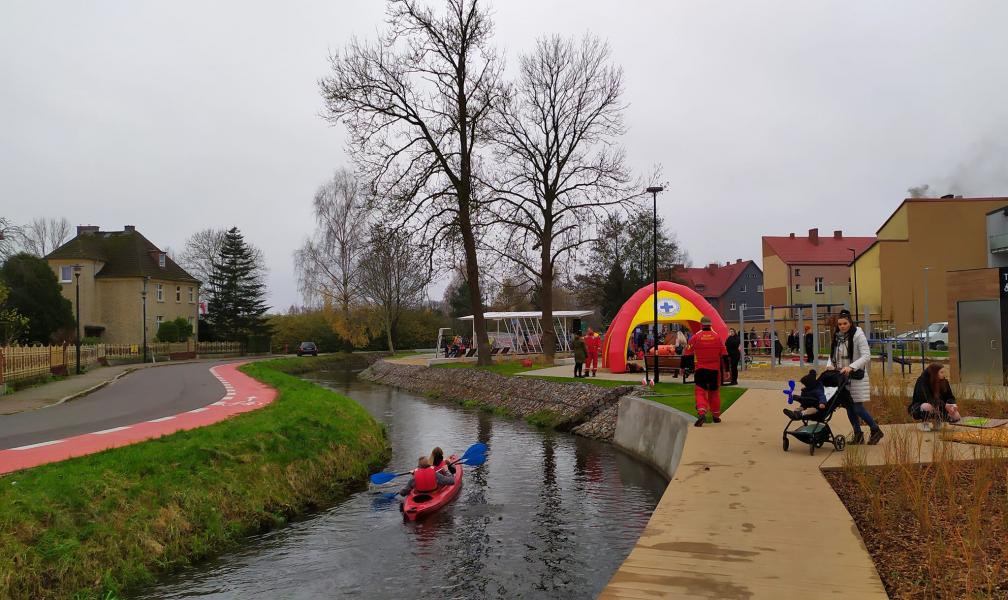 Otwarcie Zaułka Drzewnego w Białogardzie 