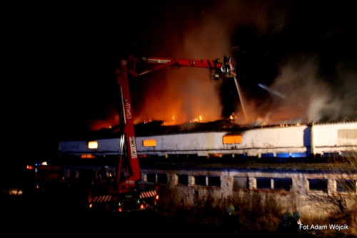 Pożar w Pobłociu Małym 