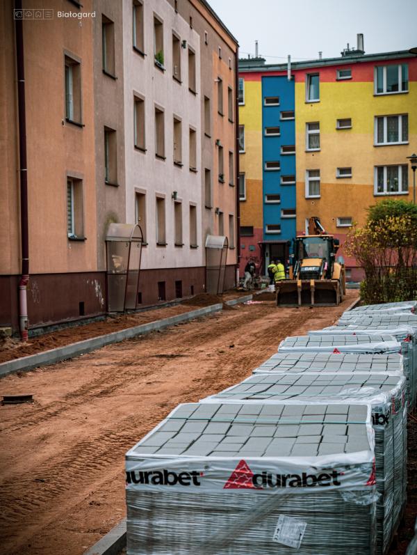  Trwają prace nad przebudową ul. Grunwaldzkiej