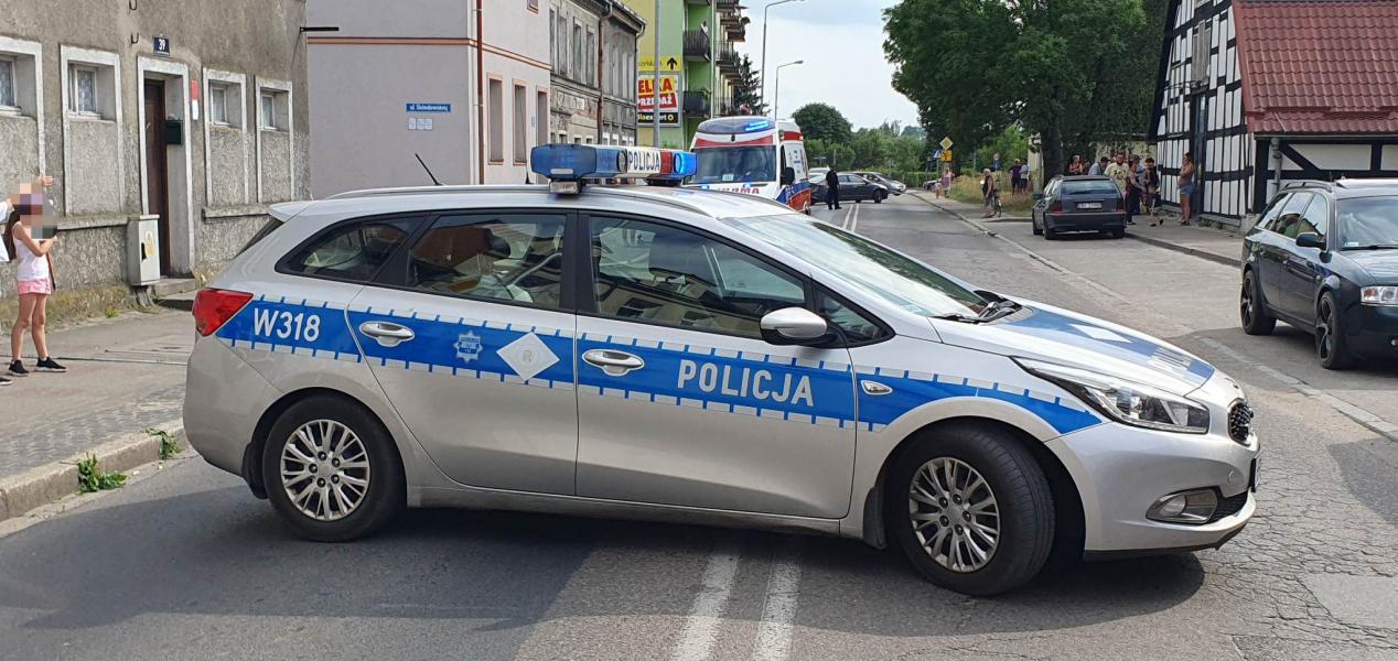 Lądowanie śmigłowca LPR w Białogardzie - ciężko poparzone dziecko!