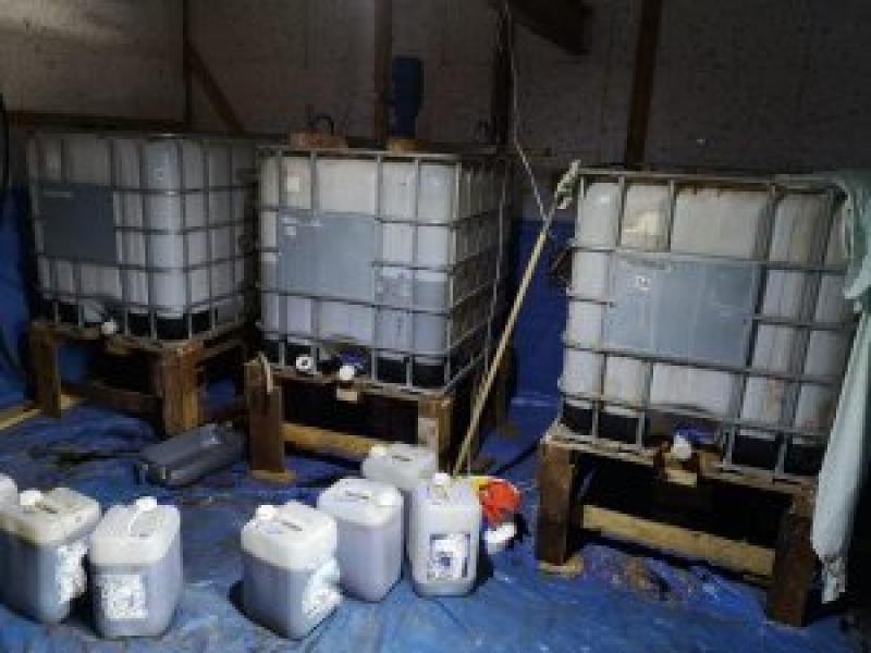 Zlikwidowano fabrykę narkotyków - wartość zabezpieczonych substancji to ponad 21 mln zł