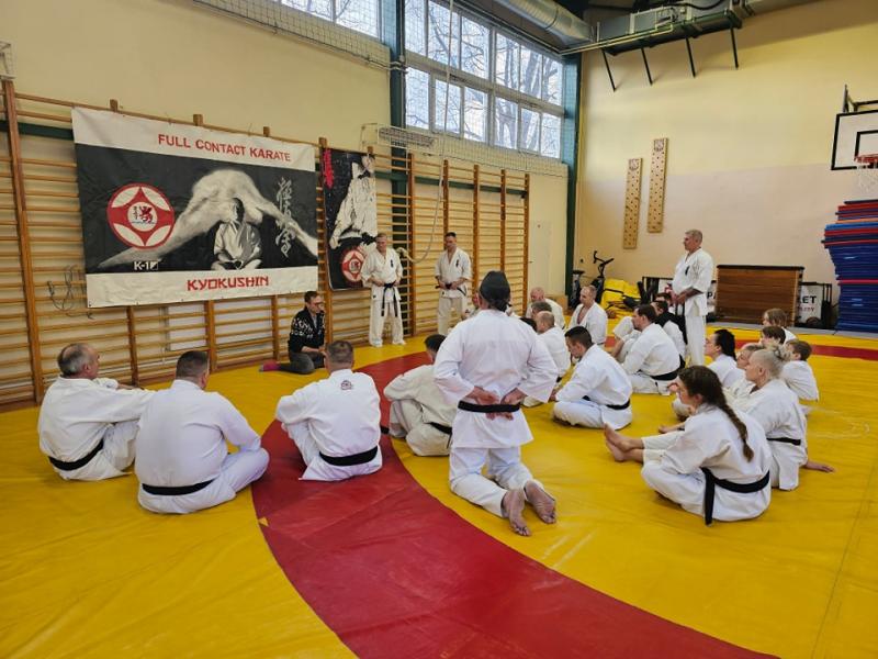 Seminarium Karate Kyokushin w Białogardzie.