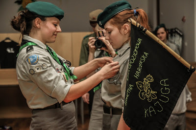 Harcerze z Białogardu na DMB