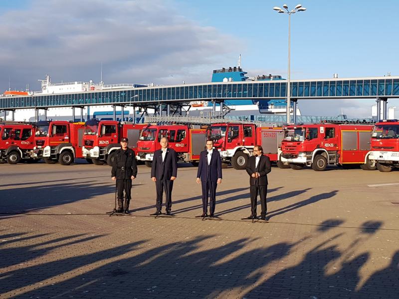 Powitanie strażaków Świnoujście i Białogard - duża porcja zdjęć!