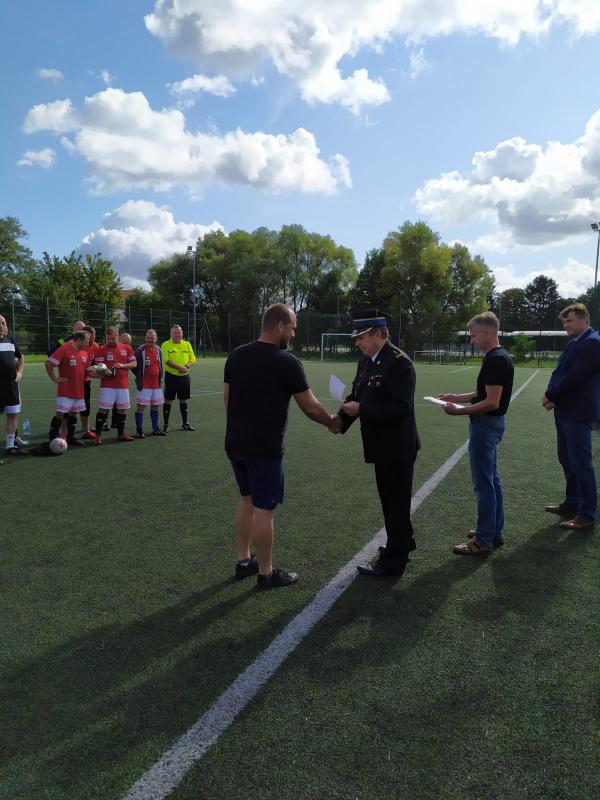 Turniej służb mundurowych o puchar komendanta PSP.