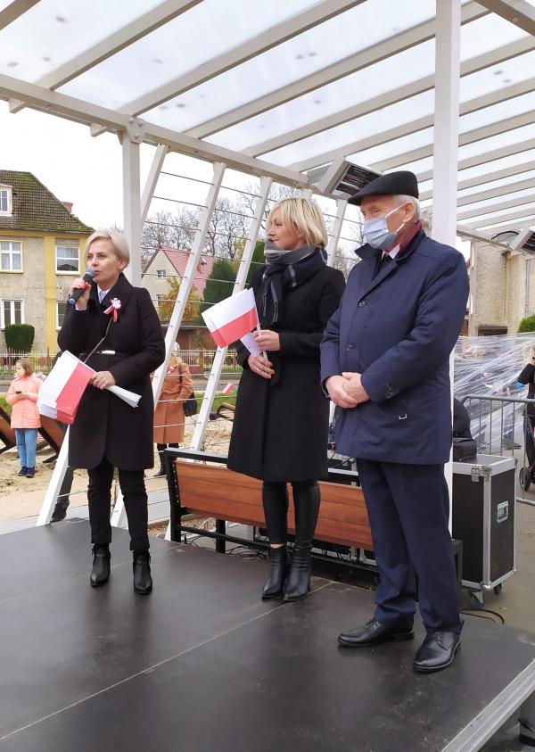 Otwarcie Zaułka Drzewnego w Białogardzie 