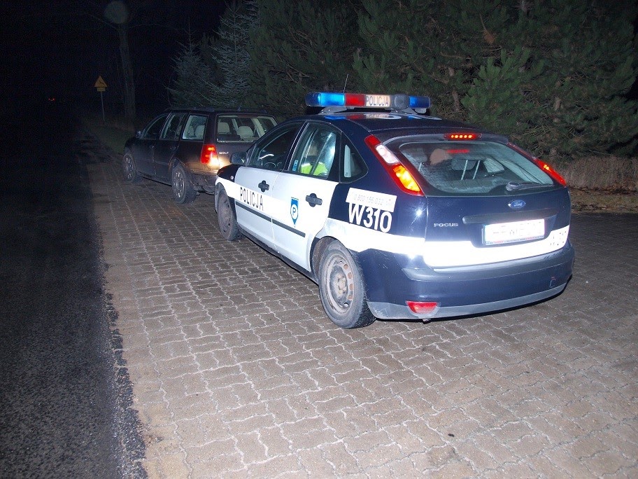 Pościg za pijanym policjantem 